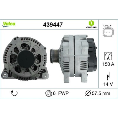generátor VALEO 439447