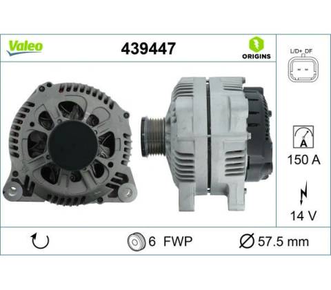 generátor VALEO 439447
