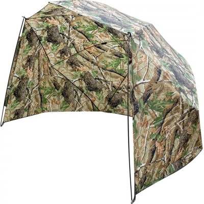 Outdoor Slnečník S Bočnicou 250cm Maskáčový