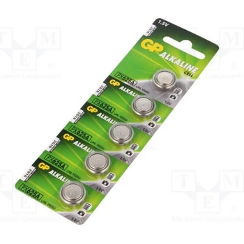 Image 1 of GP Batteries Gp lr9 625a, 1.5v, за глюкомери и дистанционни, 5 бр. в блистер, цена за 1 бр (gp-ba-px625af-u5)