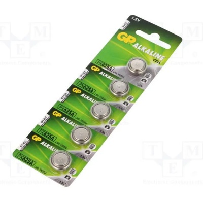 GP Batteries Gp lr9 625a, 1.5v, за глюкомери и дистанционни, 5 бр. в блистер, цена за 1 бр (gp-ba-px625af-u5)