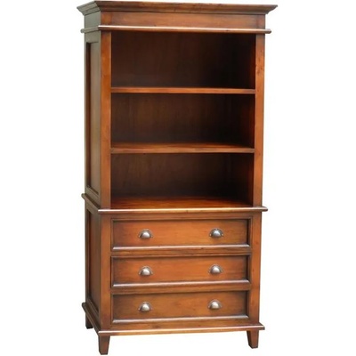 EX Home Библиотека - широка EX Home модел Bergamo АK, махагон, махагонов ЛПД