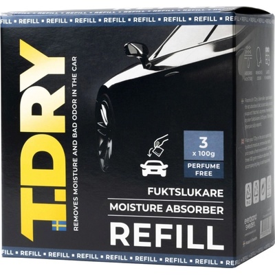 Everbrand náhradní sáčky do pohlcovače vlhkosti T.Dry Fresh, 3 x 100g (7217-TD)