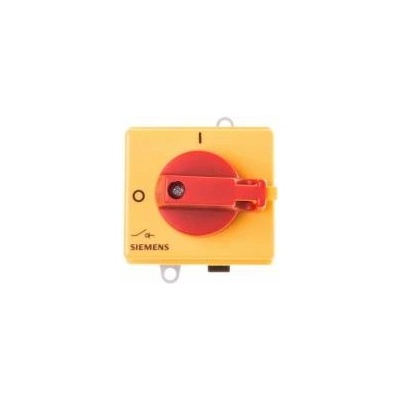 Siemens AG Cam Connector 0-1 3P 16A For Rails Yellow/Red IP44 3LD2030-0TK13