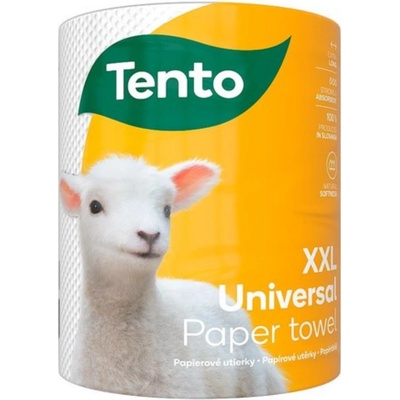 Utierky TENTO XXL 2 vrstvy biele 80 m 1 ks