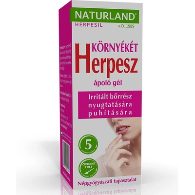 Naturland Гел против херпеси - С маточина, лайка и мащерка, 10 g (012025 NTRL)