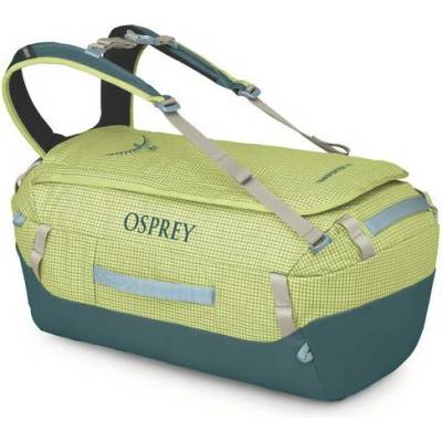 Osprey Transporter Duffel taška glow dew torrent blue 40 l