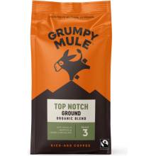 Grumpy Mule BIO Top Notch mletá káva Arabica 200 g