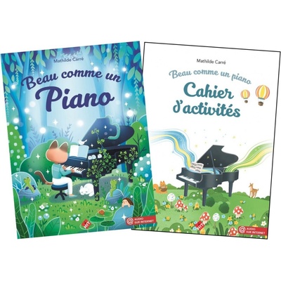Beau Comme un Piano 1 pack / klavírní škola a pracovní sešit