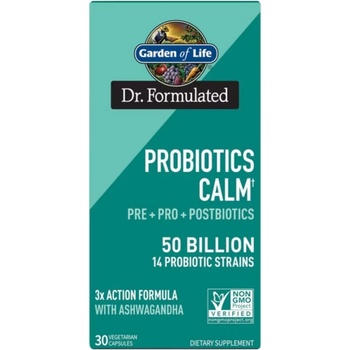 Garden of Life Dr. Formulated Probiotics Calm 50 miliard, 30 kapslí