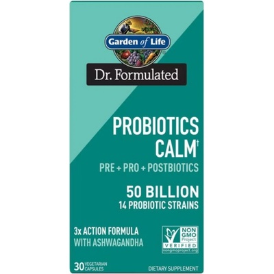 Garden of Life Dr. Formulated Probiotics Calm 50 miliard, 30 kapslí