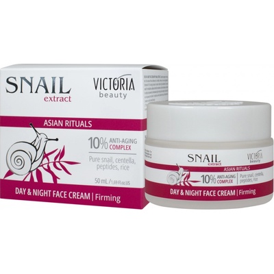 Victoria beauty Asian Rituals Snail extract denní a noční krém 50 ml