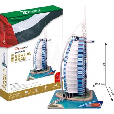 CubicFun 3D puzzle Burj Al Arab 101 ks