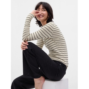 GAP Тениска с дълъг ръкав GAP GAP | Byal | ЖЕНИ | XXS