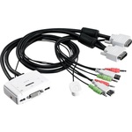 TRENDnet TRENDnet KVM 2 портов DVI суич с Audio (TK-214I)