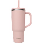 Qwetch Travel Cup with leakproof lid - 900 мл - Pastel rose