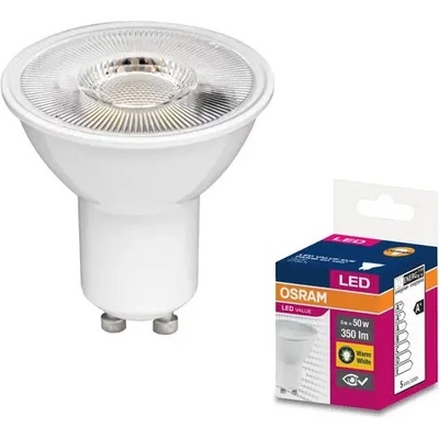 OSRAM Led ЛАМПА value plast par16 50 120° 5w/827 gu10 ledvance (ledvance 4058075198678)