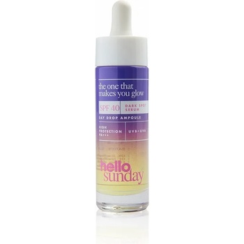 Hello Sunday SPF The One That Makes You Glow Слънцезащитен продукт унисекс 30ml