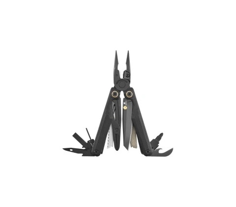 Leatherman Wave Alpha bundle obsidian + bit kit Černá multiool