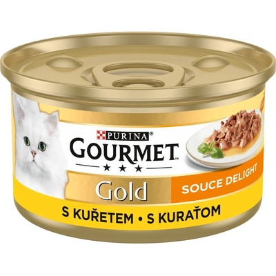 Gourmet Gold cat kuře v omáčce 12 x 85 g – Zbozi.Blesk.cz