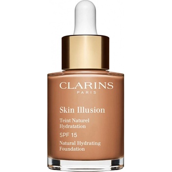 Clarins Face Make-Up Skin Illusion rozjasňujúci hydratačný make-up SPF15 112.3 Sandalwood 30 ml