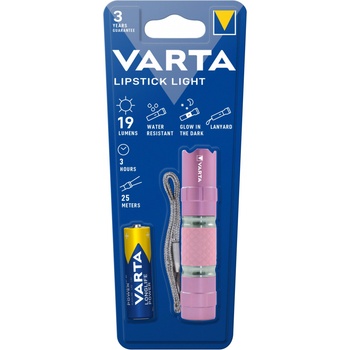 VARTA Фенер Varta LED LIPSTICK LIGHT 1AA (4008496746507)