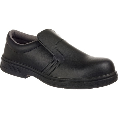 Steelite Slip On S2 topánky čierne
