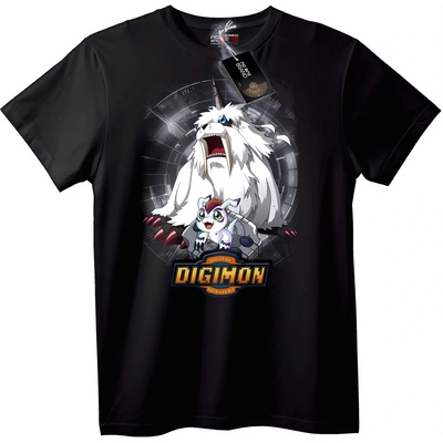 NOONEBRAND Тениска Digimon Digital Monsters - 2XL, Black