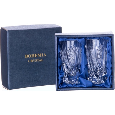 ONTE CRYSTAL Broušené skleničky na panáky Kometa Počet sklenic 2 sklenice v dárkové sadě 50 ml