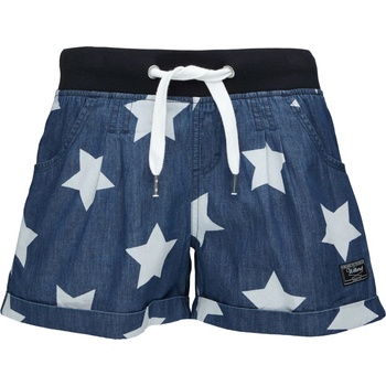 Willard Tomia dámske plátené šortky tmavo modrá biela