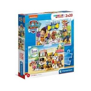 Clementoni Paw Patrol puzzle 2x20pcs