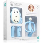 Matchstick Monkey Starter Set Monkey Light Blue подаръчен комплект за деца 3m+