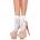 Leg Avenue Lace Anklet with Ruffle 3030 White
