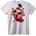 NOONEBRAND Тениска Мускулест Санта Спорт - 2XL, White