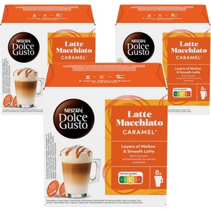NESCAFÉ Macchiato Caramel 3 ПАКЕТКИ 3х16 капсули