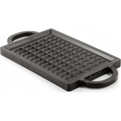 Silver Silver-Чугунена тава грил 15х22см (1522)ЧЕРНА (0147411)