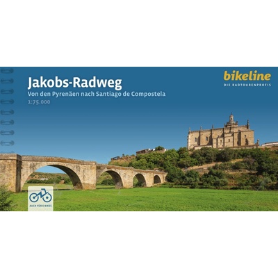 cykloprůvodce Jakobs-Radweg 1:75 t. německy