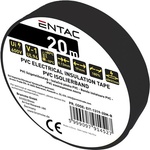 Entac Изолационна лента ENTAC 19mmx20m черна EIT-1319-20M-B (EIT-1319-20M-B)