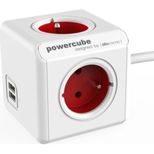 Cubenest PowerCube Extended USB 1,5 m červená