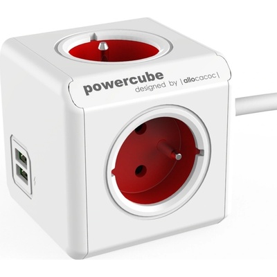 PowerCube Extended USB 1,5 m červená