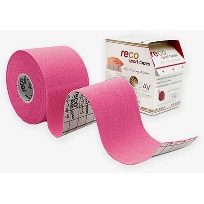 Reco Tape tejpovací páska růžová 5 cm × 5 m
