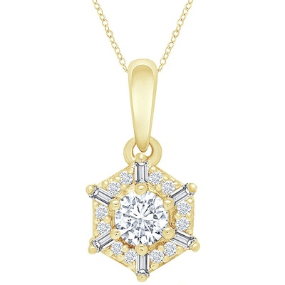 Eppi Elegantný prívesok s lab-grown diamantmi Adair P42999