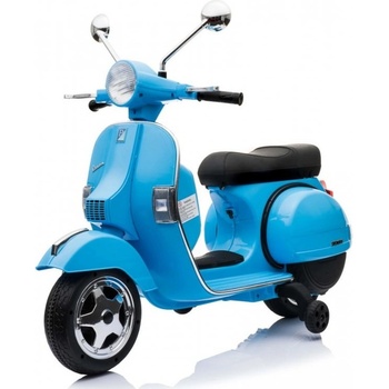 Ramiz elektrická motorka Vespa 150 modrá