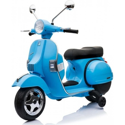 Ramiz elektrická motorka Vespa 150 modrá