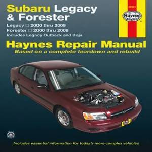 Subaru Legacy/Forester 2000-09 | Haynes Publishing (2012)
