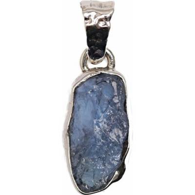 Nefertitis Tanzanit surový přívěsek stříbro P878 NF65069