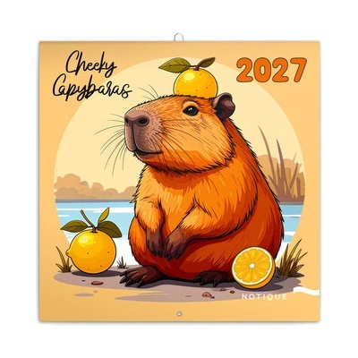 NOTIQUE Grid Cheeky Capybaras 30 x 30 cm 2027