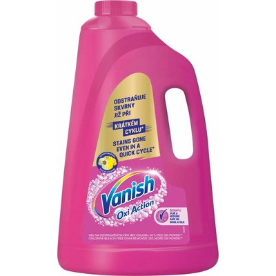 Vanish Oxi Action tekutý odstraňovač skvrn 4 l – Zboží Dáma