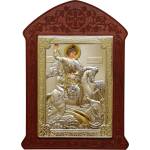  Свети Георги с mdf дърворезба (is31190-o)