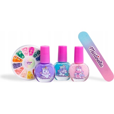 Martinelia Little Unicorn Sada na zdobení nehtů pro děti 1 kus
